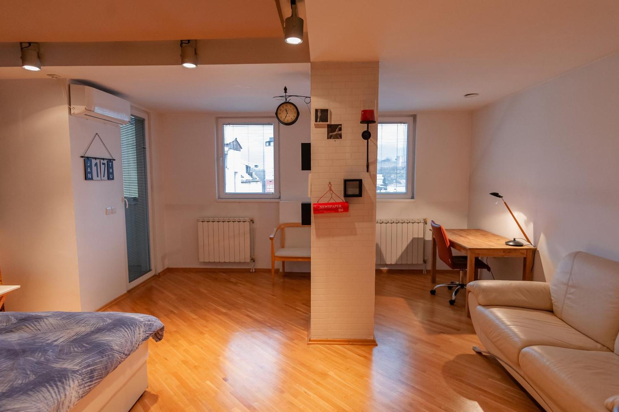 Grand Central Apartment Skopje Esterno foto