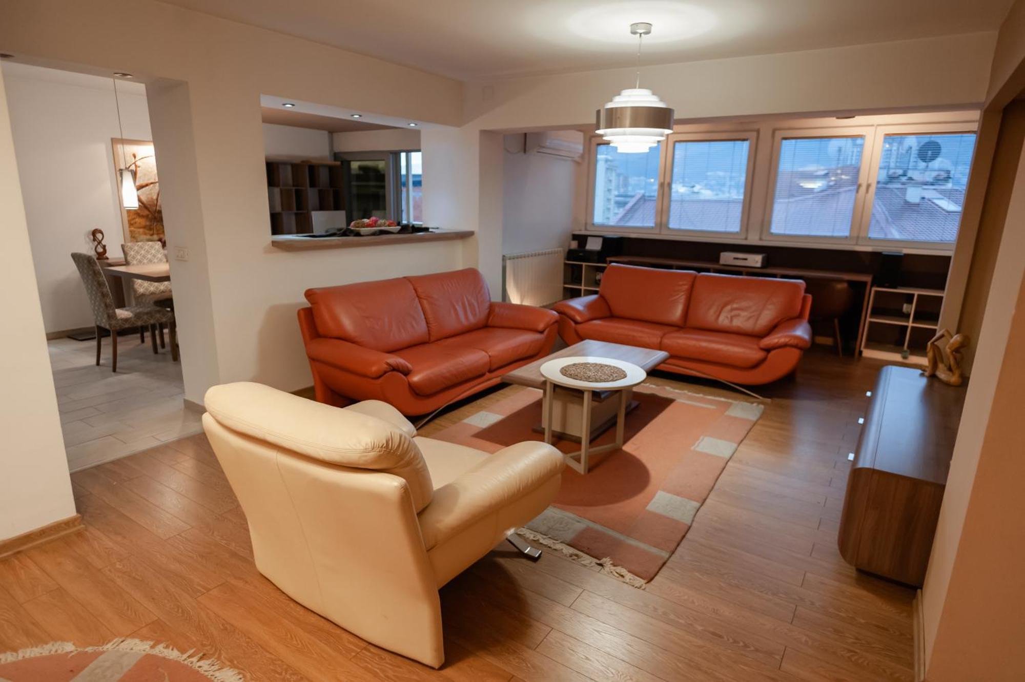 Grand Central Apartment Skopje Esterno foto